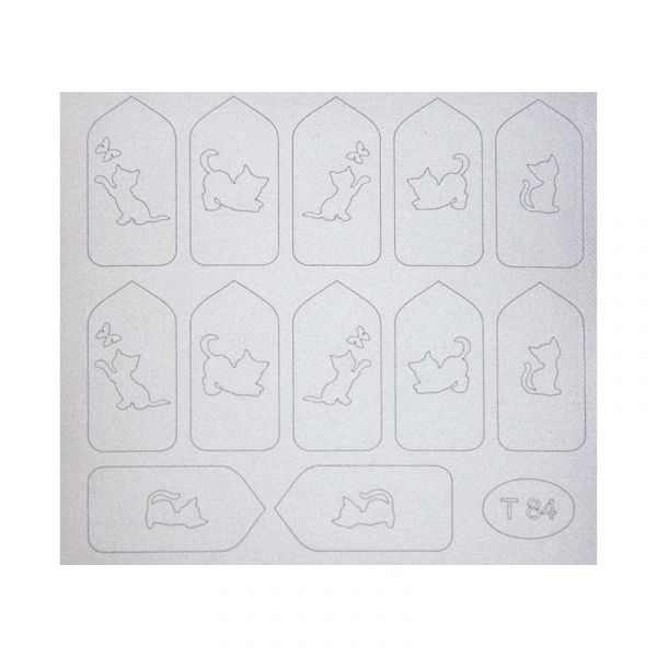 Металлизированные наклейки-трафареты, изображение 21