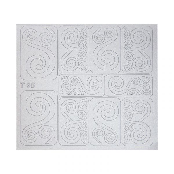 Металлизированные наклейки-трафареты, изображение 26