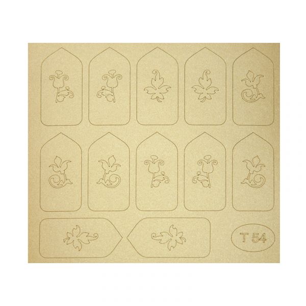 Металлизированные наклейки-трафареты, изображение 7