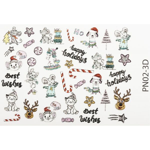 Слайдер дизайн для ногтей с эффектом 3D, изображение 4