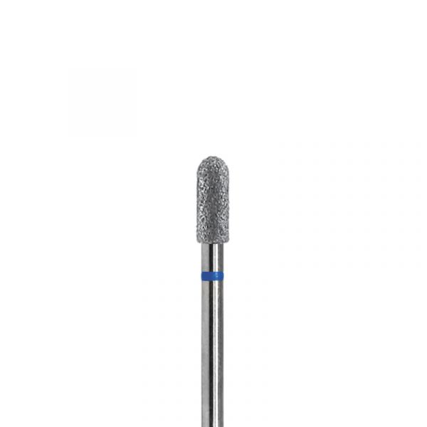 Фреза алмазная цилиндрическая закругленная 5 мм, 5 шт/уп, изображение 2