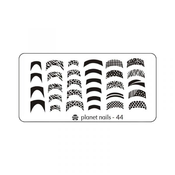 Пластина для Stamping Nail Art №44