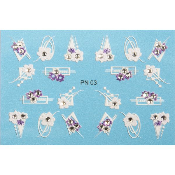 Слайдер дизайн для ногтей со стразами, изображение 5