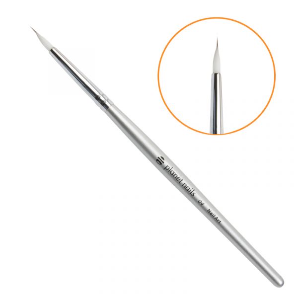 Кисть Planet Nails для тонких линий, синтетика №4