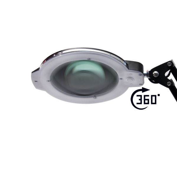 Лампа-лупа Magnific Black настольная 5 диоптрий, изображение 3