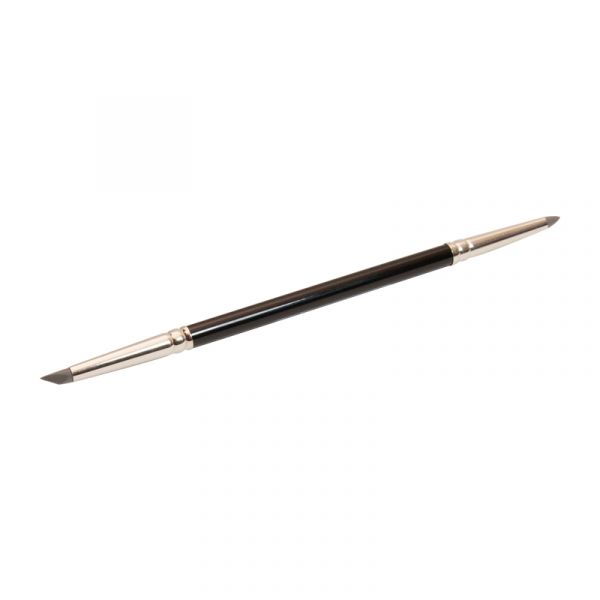 Кисть Planet Nails с резиновым наконечником, двухсторонняя, № 0