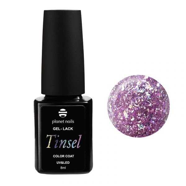 Гель-лак Planet Nails, "Tinsel" - 959, 8мл