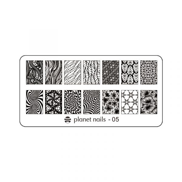 Пластина для Stamping Nail Art №5