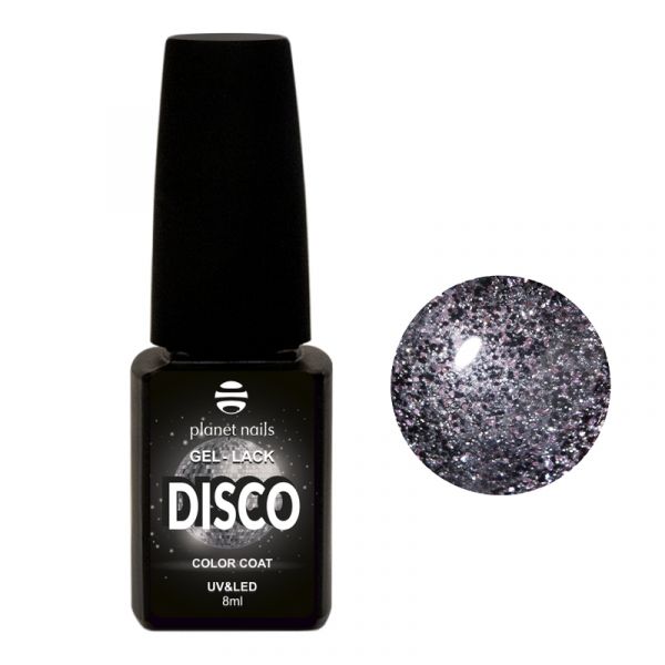 Гель-лак Planet Nails, "Disco" - 155, 8мл, изображение 2