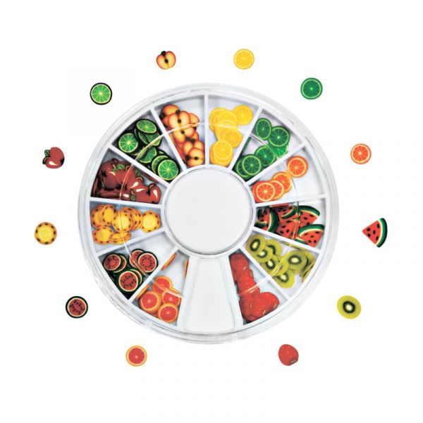 Фимо декор в нарезке (карусель 12 видов), изображение 7