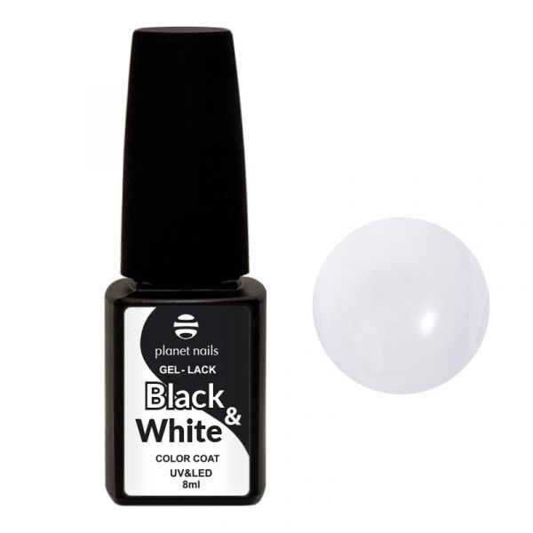 Гель-лак Planet Nails, "Black&White" - 440, 8мл