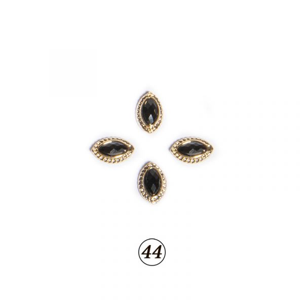 Натуральные камни в оправе в ассорт. 4 шт/уп, изображение 36