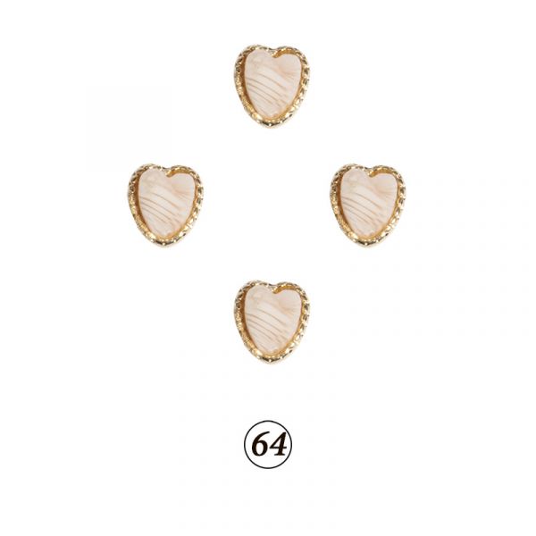 Натуральные камни в оправе в ассорт. 4 шт/уп, изображение 56