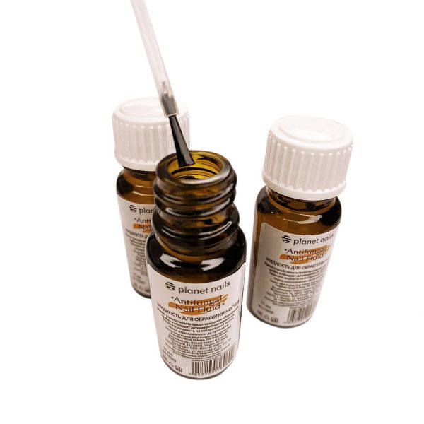 Жидкость противогрибковая Planet Nails - Antifungal Nail Fluid 11мл, изображение 4