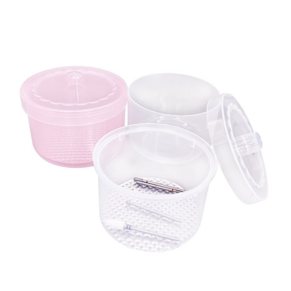 Емкость для стерилизации фрез пластиковая, с крышкой