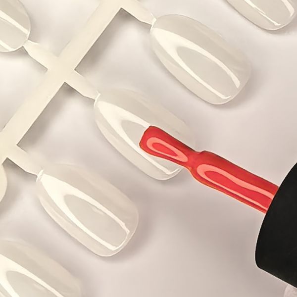 Типсы отрывные натуральные, для дизайна, 10 шт/уп, изображение 4