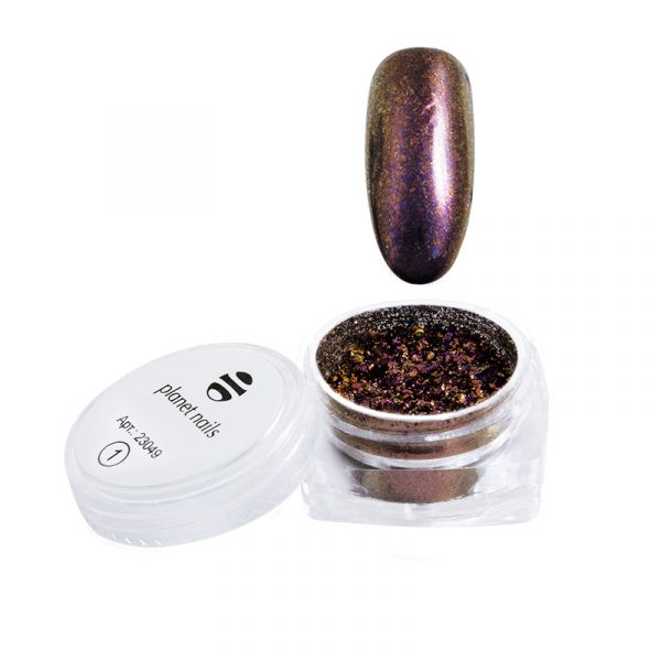 Втирка для ногтей "Хлопья хамелеон", 0,3 гр, изображение 3