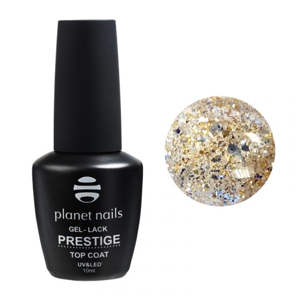 Гель-лак Planet Nails, "PRESTIGE" - Top FOIL, 10 мл, изображение 2