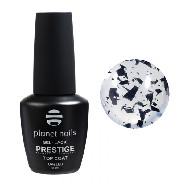 Гель-лак Planet Nails, "PRESTIGE" - GLOSSY TOP POINT без липкого слоя, 10мл
