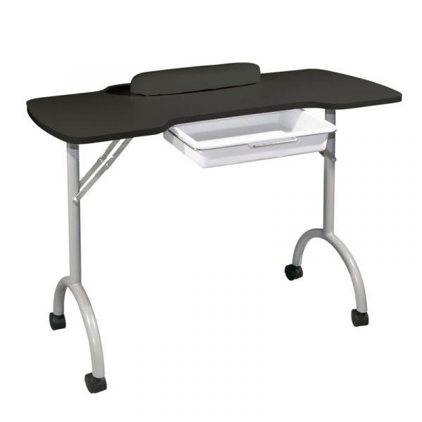 Стол для маникюра складной "Space" черный
