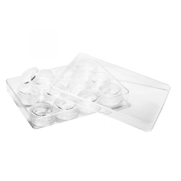 Баночки для украшений упаковка 12 шт.