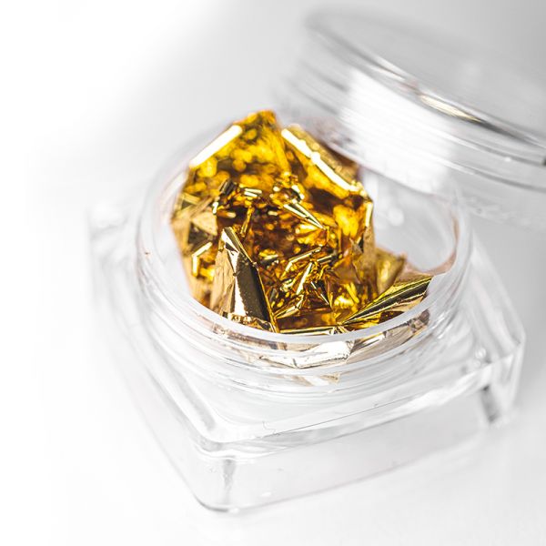 Фольга для ногтей поталь, в банке, изображение 3