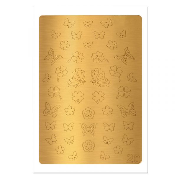 Металлизированные наклейки-трафареты, изображение 46