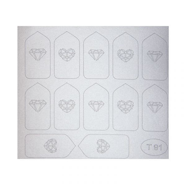 Металлизированные наклейки-трафареты, изображение 22