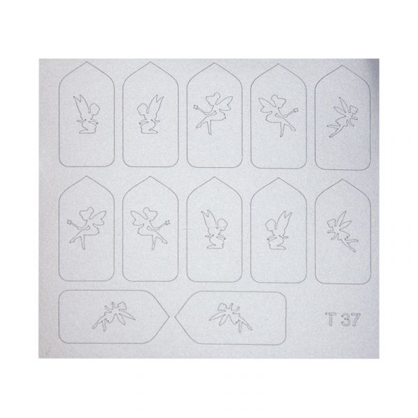 Металлизированные наклейки-трафареты, изображение 5