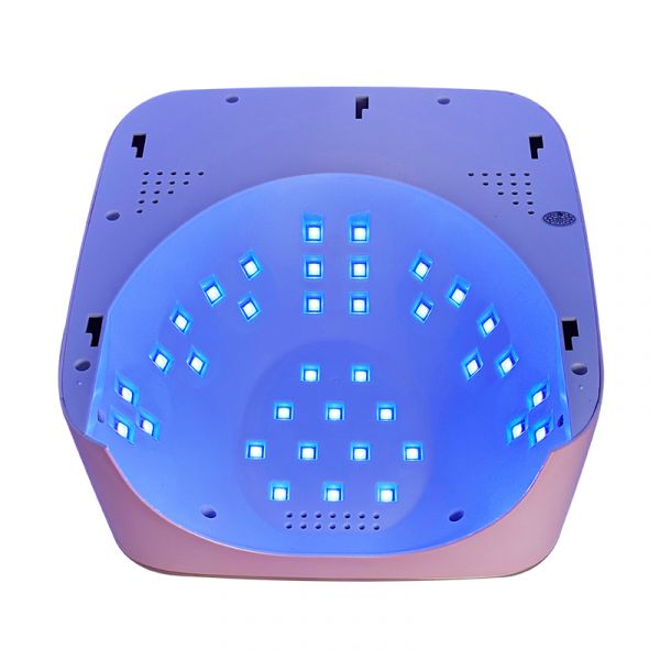 UV/LED 24/48W лампа "Sweetie", розовая, изображение 9