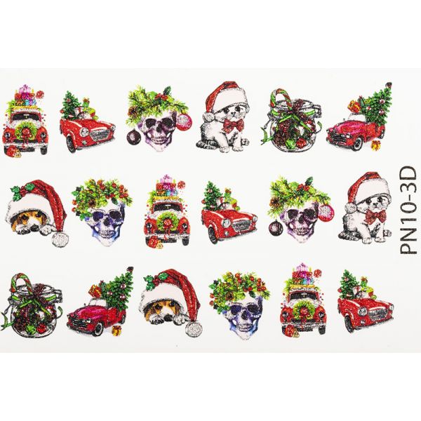 Слайдер дизайн для ногтей с эффектом 3D, изображение 12