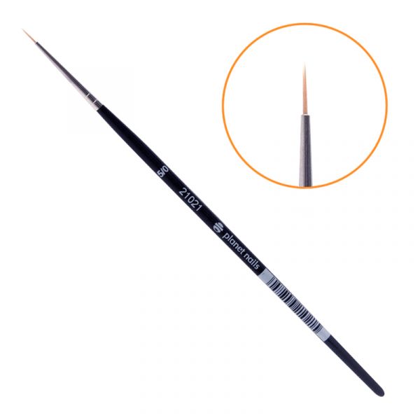 Кисть Planet Nails для дизайна круглая № 5/0