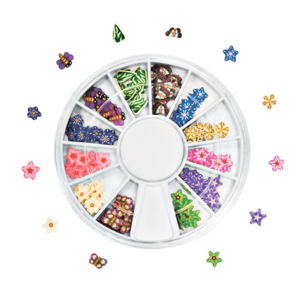 Фимо декор в нарезке (карусель 12 видов), изображение 3