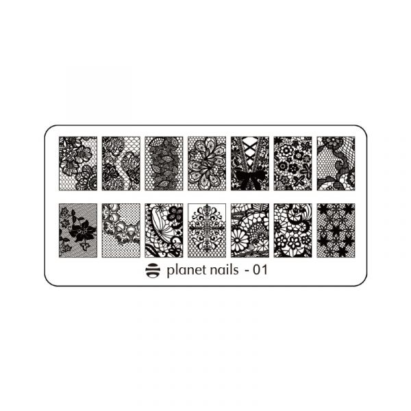 Пластина для Stamping Nail Art №1