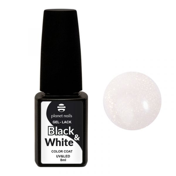 Гель-лак Planet Nails, "Black&White" - 442, 8мл