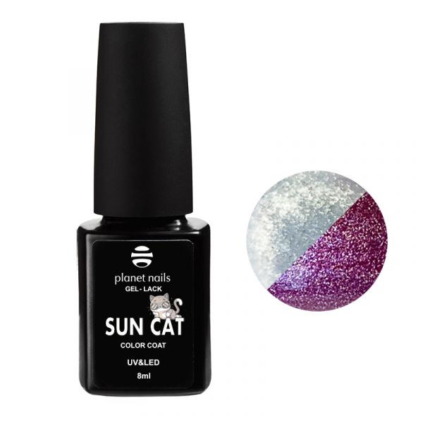Гель-лак Planet Nails, "SUN CAT" - 576, 8мл