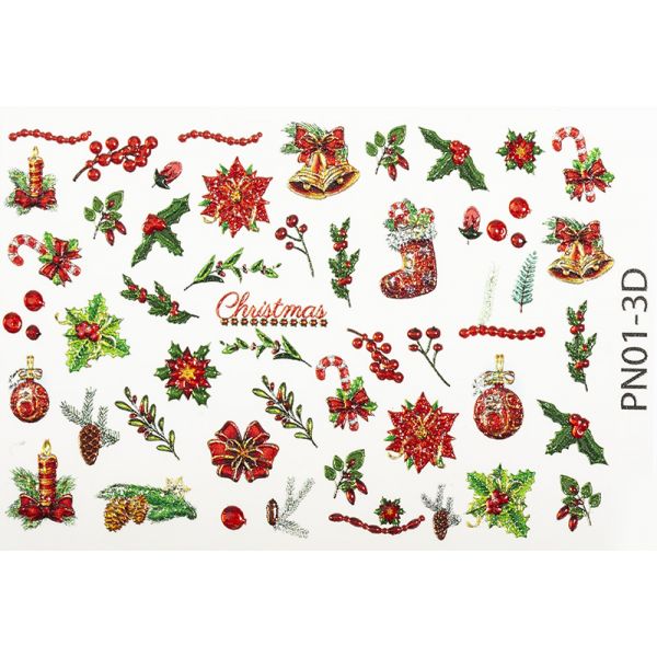 Слайдер дизайн для ногтей с эффектом 3D, изображение 3