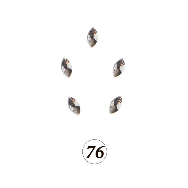 Цветные фигурные стразы в ассортименте, 5 шт/уп, изображение 78