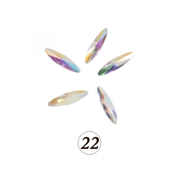 Цветные фигурные стразы в ассортименте, 5 шт/уп, изображение 23