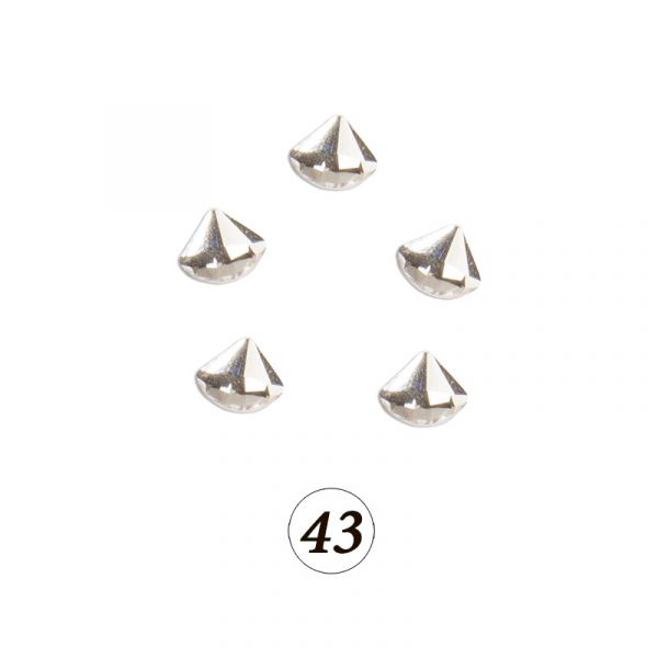 Цветные фигурные стразы в ассортименте, 5 шт/уп, изображение 45