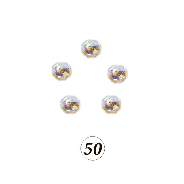 Цветные фигурные стразы в ассортименте, 5 шт/уп, изображение 52