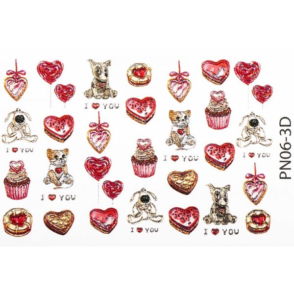 Слайдер дизайн для ногтей с эффектом 3D, изображение 8