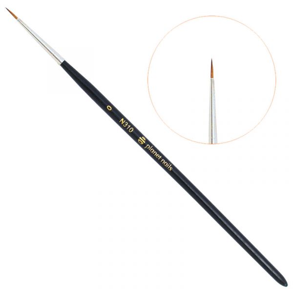 Кисть Planet Nails для дизайна круглая № 0 (310.0)