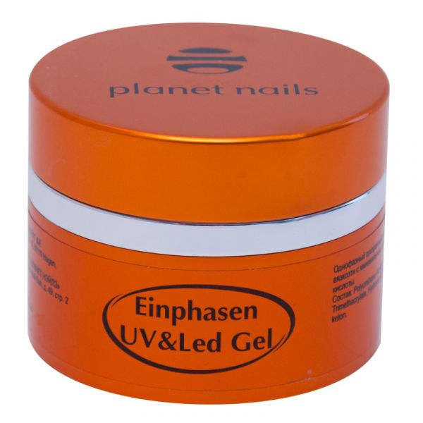 Гель Planet Nails - Einphasen UV/LED Gel - однофазный 50г