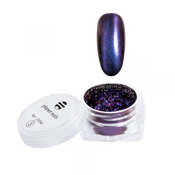 Втирка для ногтей "Хлопья хамелеон", 0,3 гр, изображение 5