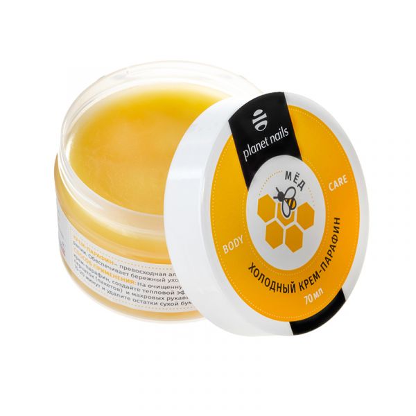 Холодный крем-парафин "Мёд", 70 мл, изображение 3