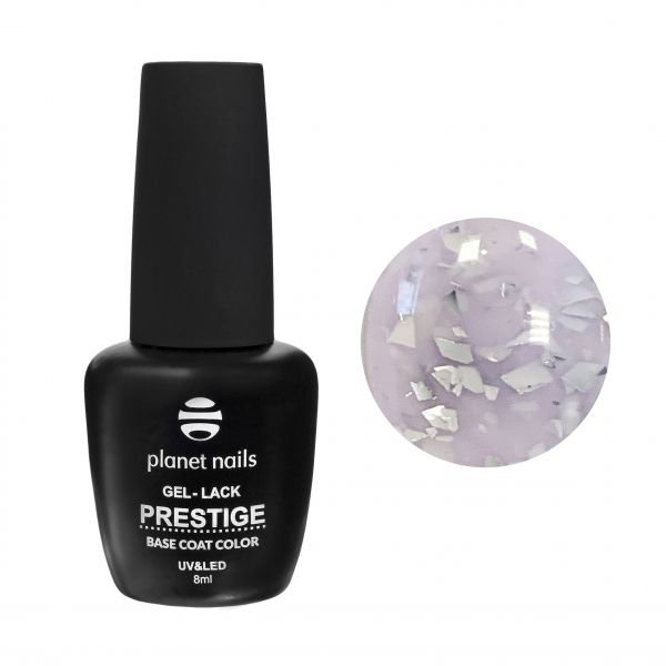 Гель-лак Planet Nails, "PRESTIGE" - BASE POTAL 914 Silver, 8 мл, изображение 7