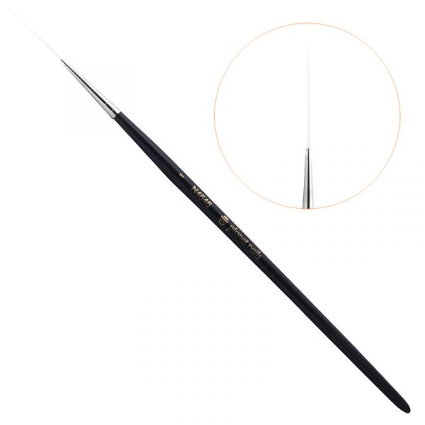 Кисть Planet Nails для дизайна волосок № 1 (4646.1)