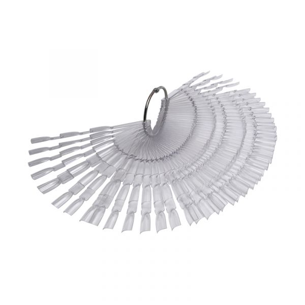 Палитра для лаков "Трио", прозрачная, 50 шт