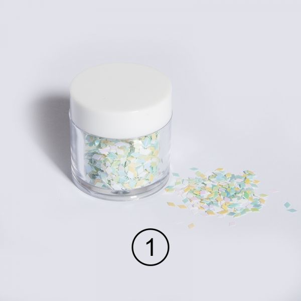 Дизайн для ногтей конфетти mix, изображение 3